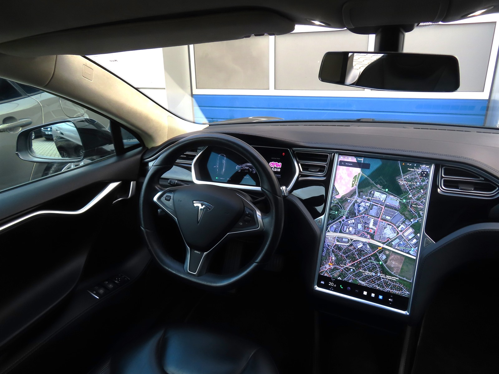 Tesla Model S, 2014 - pohled č. 9