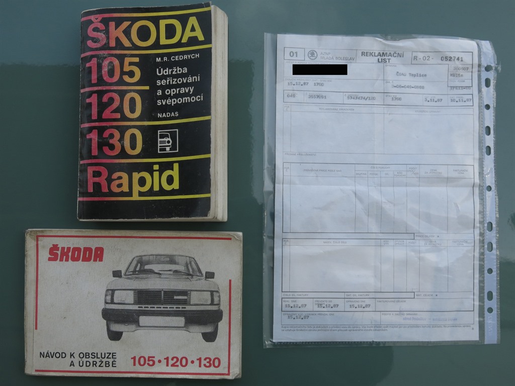Škoda 120, 1987 - pohled č. 19