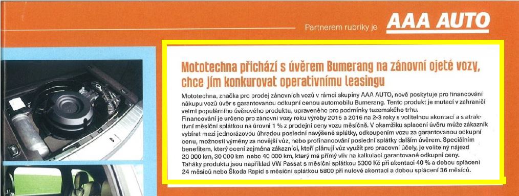 4x4 Mototechna bumerang¨