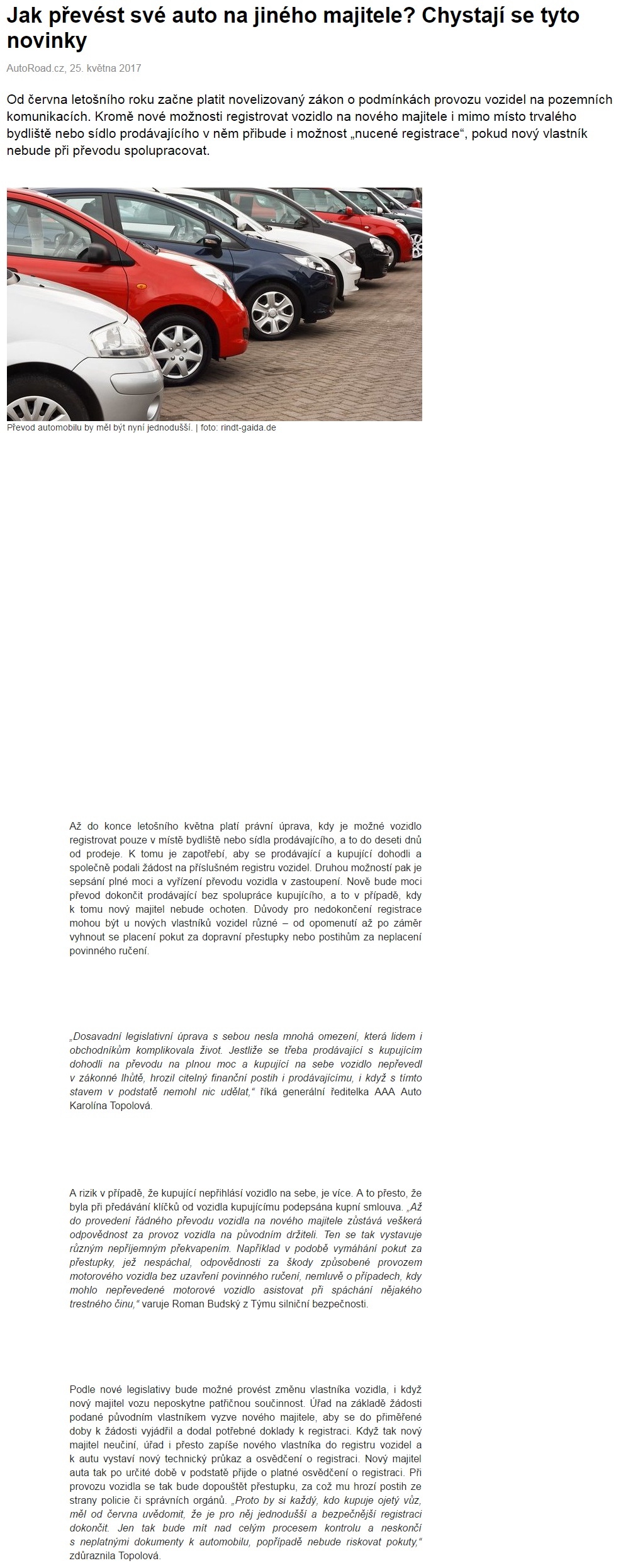 2017 - 5 - 25 - autoroad.cz