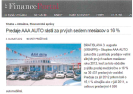 FinancePortal.sk: Predaje AAA AUTO rástli za prvných sedem mesiacov o 16 %