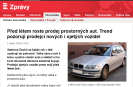 Český rozhlas: Před létem roste prodej prostorných aut. Trend pozorují prodejci nových i ojetých vozidel