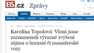 Karolína Topolová: Vloni jsme zaznamenali výrazné zvýšení zájmu o luxusní či manažerské vozy