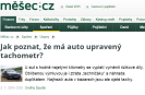 Měšec.cz: Jak poznat, že má auto upravený tachometr?