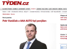 Týden.cz: Petr Vaněček z AAA AUTO byl povýšen