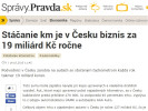 Pravda.sk: Stáčanie km je v Česku biznis za 19 miliárd Kč ročne