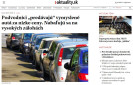 Aktuality.sk: Hit našich ciest: jazdené autá - od škodovky po BMW