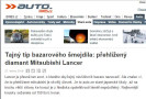 Idnes.cz: Tajný tip bazarového šmejdila: přehlížený diamant Mitsubishi Lancer