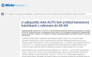 Motofocus.cz: U zákazníků AAA AUTO loni zvítězil benzínový hatchback s výkonem do 69 kW