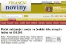Finančnínoviny.cz: Počet nabízených ojetin na českém trhu stoupl v lednu na 105.000