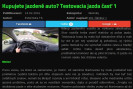 TopSpeed.sk: Kupujete jazdené auto? Testovacia jazda časť 1