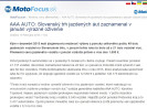 Motofocus.sk: Slovenský trh jazdených áut zaznamenal v januári výrazné oživenie