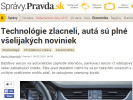 Pravda.sk: Technológie zlacneli, autá sú plné všelijakých noviniek