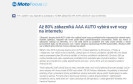 Motofocus.cz: Až 80% zákazníků AAA AUTO vybírá své vozy na internetu