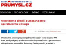 Průmysl.cz: Mototechna přináší Bumerang proti operativnímu leasingu