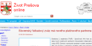 Zivotpo.sk: Slovenský futbalový zväz má nového platinového partnera