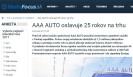 MotoFocus.sk: AAA AUTO oslavuje 25 rokov na trhu