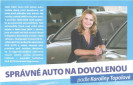 Fashion Week Magazín: Správné auto na dovolenou podle Karolíny Topolové