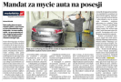 Dziennik Bałtycki: Mandat za mycie auta na posesji 