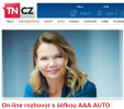 On-line rozhovor s Karolínou Topolovou na TN.cz